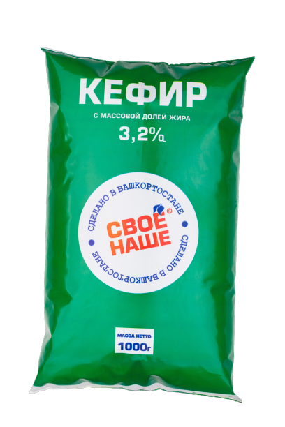 Кефир «Свое-Наше» 3,2% в пленке (1000г)